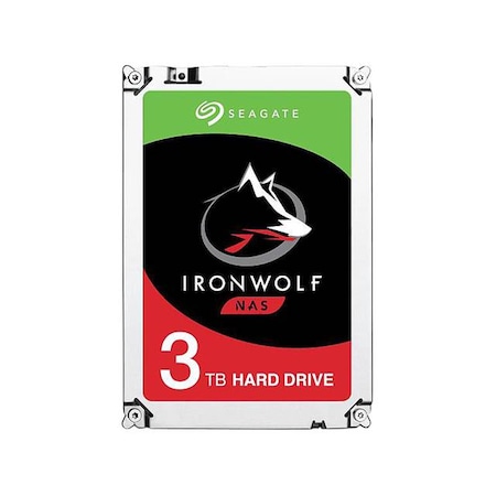 Seagate IronWolf NAS 3TB 5900RPM SATA 6.0 GB/s 64MB Hard Drive (3.5in.) ST3000VN007
